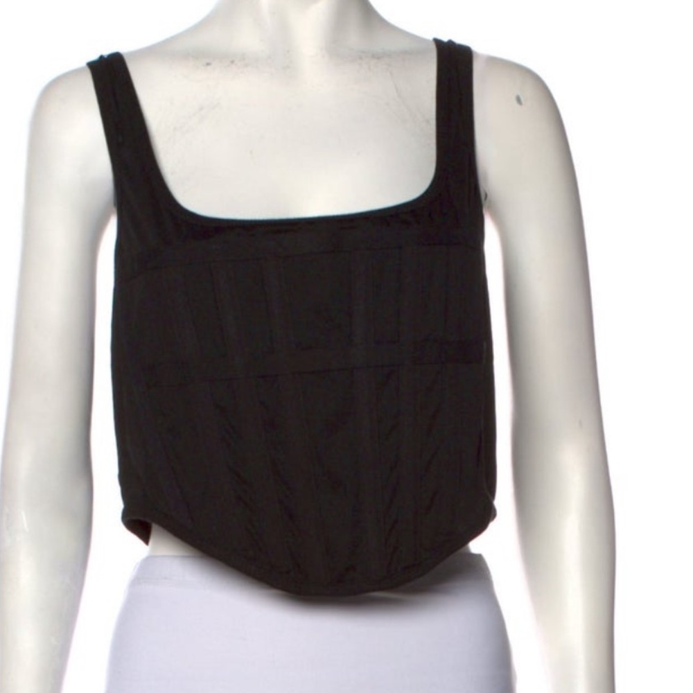 Dion Lee Black  Sleeveless Top